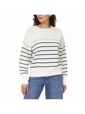 Scotch & Soda Striped Sweater Navy/White Size Large ✨ BNWT